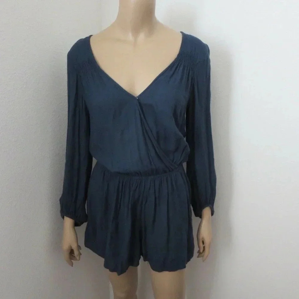 American Eagle Wrap Front Romper Size XS